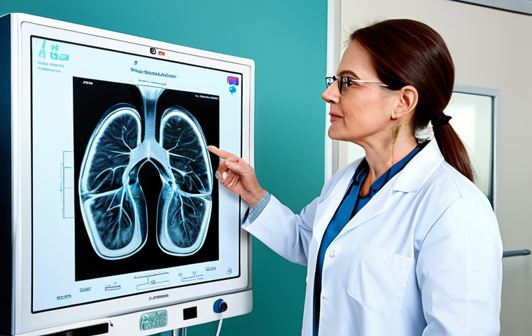 부모님을 위한 건강 검진 정보 - Heart Health Check**

"A caring doctor, fully clothed in professional attire, checking the blood pre...