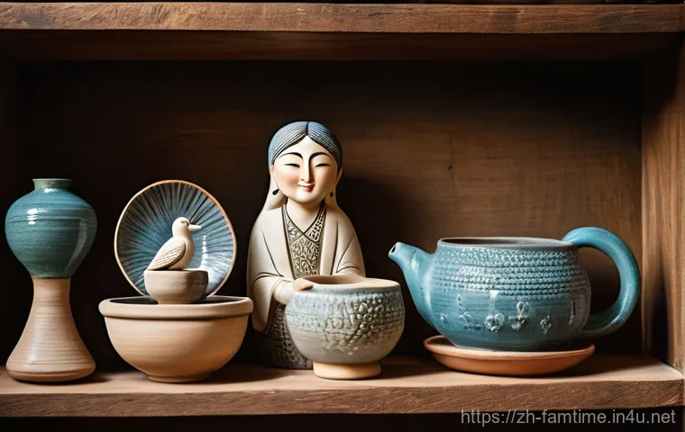 부모님과 함께하는 도자기 체험 - **"A close-up shot capturing the intense concentration and subtle satisfaction on an elderly man's f...