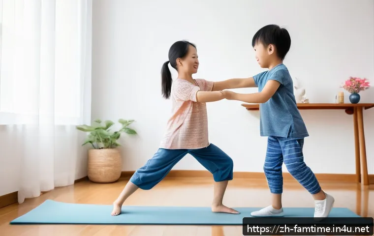가족과 함께하는 전통 무용 배우기 관련 이미지 1