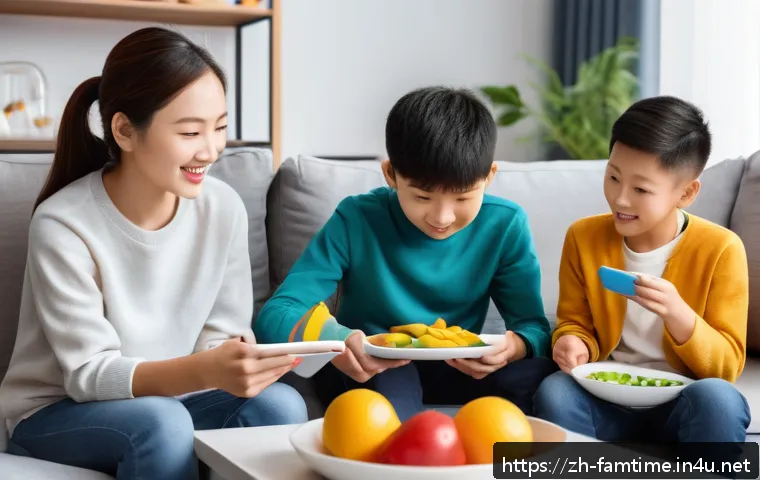 가족이 함께하는 스포츠 경기 관람 - A cozy family living room set up for watching a sports game, featuring a spacious room with comforta...